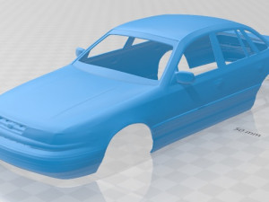 crown victoria 1995 printable body car 3D Print Model