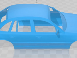 crown victoria 1995 printable body car 3Dプリントモデル