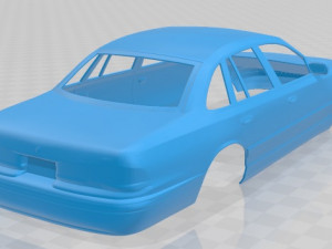 crown victoria 1995 printable body car 3Dプリントモデル