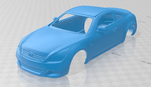 infiniti g37 sedan 2011 printable body car 3D 打印模型 .c4d .max .obj .3ds .fbx .stl .blend 