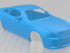 infiniti g37 sedan 2011 printable body car 3D 打印模型