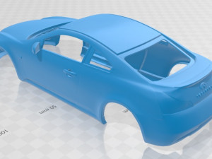 infiniti g37 sedan 2011 printable body car 3D 打印模型
