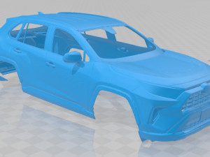 toyota rav4 le 2019 printable body car 3Dプリントモデル
