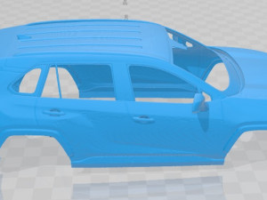 toyota rav4 le 2019 printable body car 3Dプリントモデル