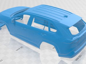 toyota rav4 le 2019 printable body car 3Dプリントモデル