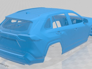 toyota rav4 le 2019 printable body car 3Dプリントモデル
