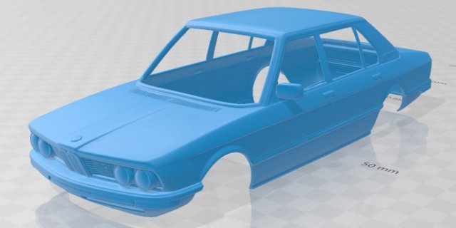 series 5 e12 1978 printable body car 3D Print Model .c4d .max .obj .3ds .fbx .stl .blend 