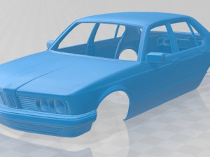series 7 1982 printable body car 3D Print Model