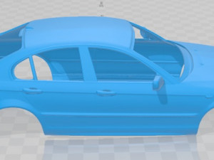 series 3 e46 2004 printable body car 3Dプリントモデル