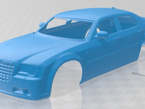 300c 2009 printable body car 3D प्रिंट मॉडल