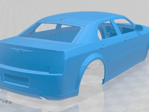 300c 2009 printable body car 3D Print Model