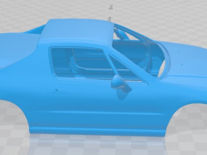 honda civic del sol 1993 printable body car 3Dプリントモデル