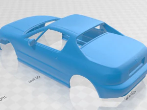 honda civic del sol 1993 printable body car 3D Print Model