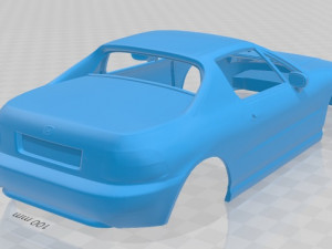 honda civic del sol 1993 printable body car 3Dプリントモデル