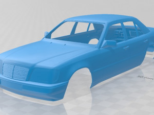 mercedes benz e class sedan 1993 printable body car Modelo de impresión 3D