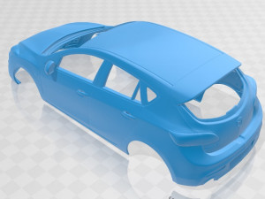 mazda 3 hatchback 2011 printable body car 3D 프린트 모델