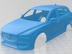mazda cx-5 2017 printable body car 3D Print Model