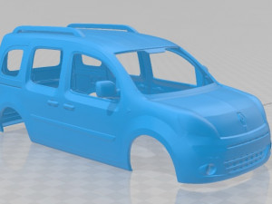 renault kangoo 2010 printable body car Modelo de Impressão 3D