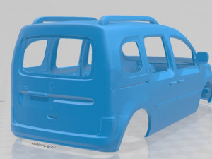 renault kangoo 2010 printable body car Modelo de Impressão 3D