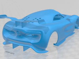 renault alpine a110-50 2012 printable body car 3D Print Model
