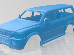 mitsubishi pajero sport 1996 printable body car 3D 프린트 모델