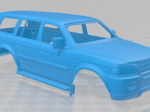 mitsubishi pajero sport 1996 printable body car 3D 프린트 모델