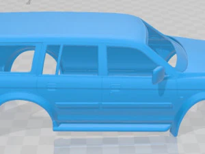 mitsubishi pajero sport 1996 printable body car 3D Print Model