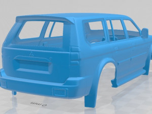 mitsubishi pajero sport 1996 printable body car 3D 프린트 모델