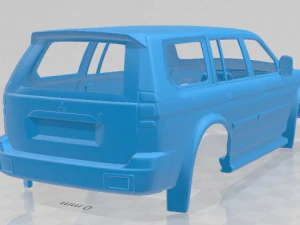 mitsubishi pajero sport 1996 printable body car 3D Print Model