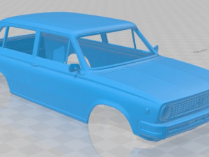 volvo 66 kombi 1975 printable body car 3D प्रिंट मॉडल