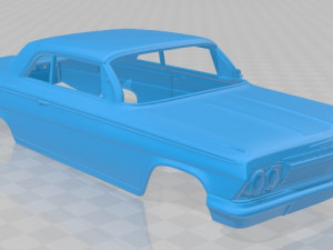 impala ss 1962 printable body car Model do druku 3D