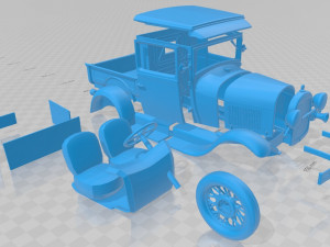 model a pickup 1928 printable car 3D Принт Модель