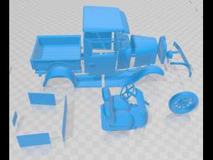 model a pickup 1928 printable car 3D Принт Модель