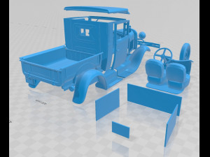 model a pickup 1928 printable car 3D Принт Модель