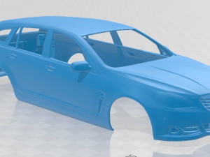 holden vf commodore calais v sportwagon 2013 printable body car 3Dプリントモデル