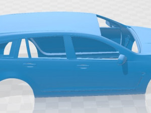 holden vf commodore calais v sportwagon 2013 printable body car 3Dプリントモデル