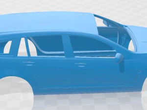 holden vf commodore calais v sportwagon 2013 printable body car 3D Print Model