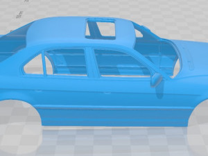 series 7 alpina 1999 printable body car 3D Print Model