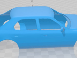 lexus ls xf20 1997 printable body car 3D Принт Модель