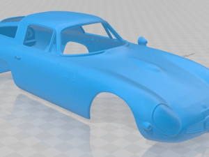 alfa romeo giulia tz 1963 printable body car 3D Print Model