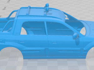 subaru baja 2002 printable body car Modello di stampa 3D