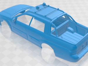 subaru baja 2002 printable body car Modello di stampa 3D