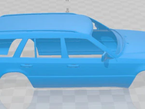 mercedes benz e class wagon 1993 printable body car 3D Print Model