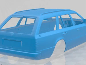 mercedes benz e class wagon 1993 printable body car 3D Print Model