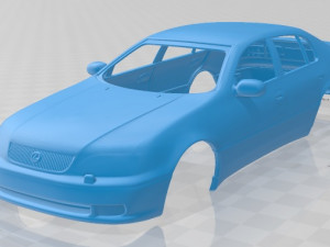 lexus gs 1997 printable body car Modelo de impresión 3D