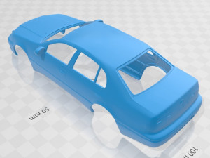 lexus gs 1997 printable body car 3D-printmodel