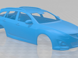 mazda 6 wagon 2011 printable body car 3D Принт Модель