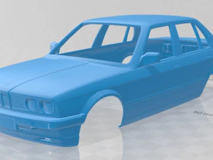 s&eacute;rie 3 e30 sedan 1990 corpo imprim&iacute;vel carro Modelo de Impressão 3D
