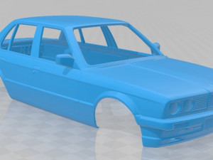 series 3 e30 sedan 1990 printable body car 3D Принт Модель