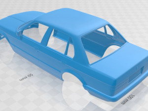 series 3 e30 sedan 1990 printable body car 3D Принт Модель